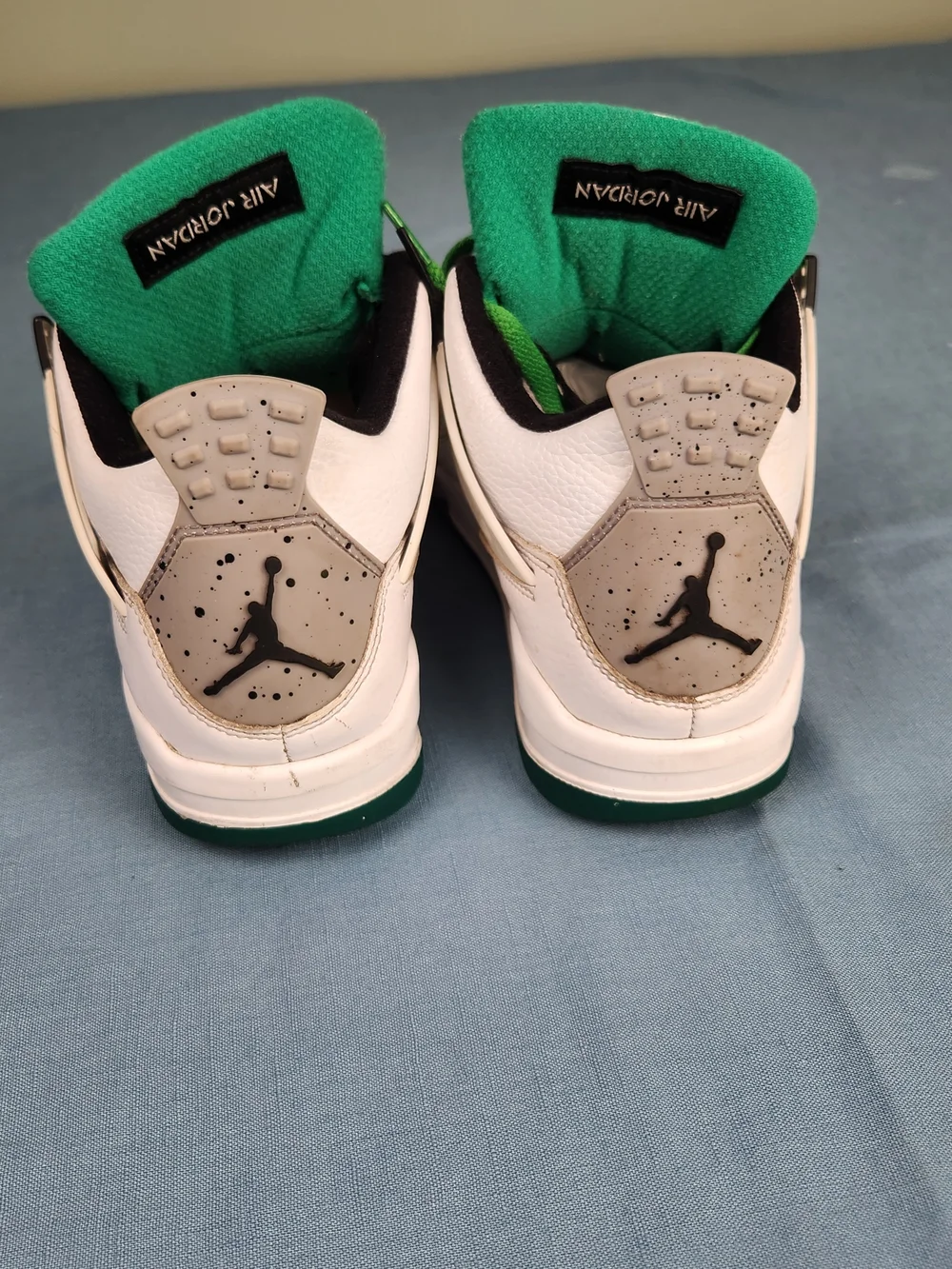 Nike Air Jordan 4 Retro Lucid Green Rasta - Size 8W / 6.5M